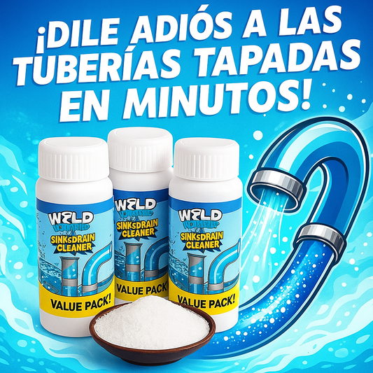 DestapaMax 💧- Polvo Destapa Caños